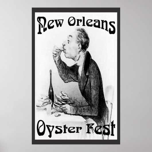 Oyster Festival, New Orleans, LA Poster (Voorkant)