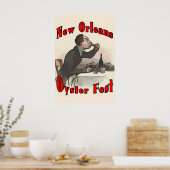 Oyster Festival, New Orleans, LA Poster (Keuken)