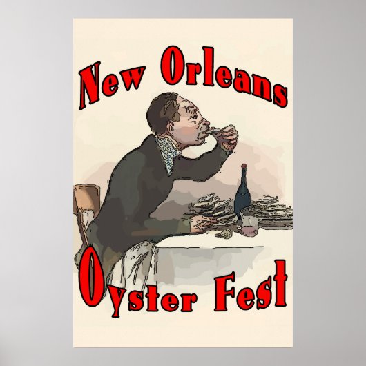 Oyster Festival, New Orleans, LA Poster (Voorkant)