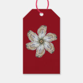 Oyster Flower Gift Label - Design A Cadeaulabel (Voorkant)