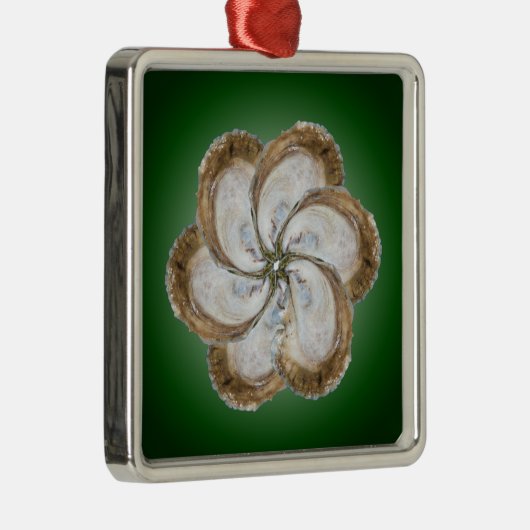 Oyster Flower Ornament - Design C (Rechts)