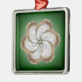 Oyster Flower Ornament - Design C (Links)