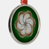 Oyster Flower Ornament - Design C (Rechts)