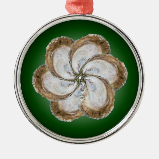 Oyster Flower Ornament - Design C (Voorkant)