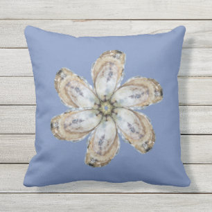 Oyster Flower Pillow - Design A & C Buitenkussen