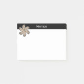 Oyster Flower Post-it Notes - Design D (Voorkant)