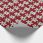 Oyster Flower Wrapping Paper - Design A Cadeaupapier (Hoek)