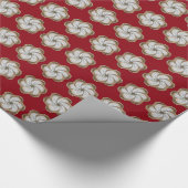 Oyster Flower Wrapping Paper - Design C Cadeaupapier (Hoek)