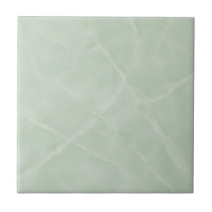 Oyster Green Onyx   Crystal Stone Pattern Tegeltje