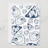 Oyster Invitation V2 - Geen grens Kaart (Achterkant)