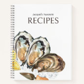 Oyster Love Recipe Journal Notitieboek (Voorkant)