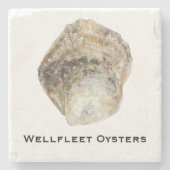 Oyster Marble Onderzetter - Design B (Voorkant)