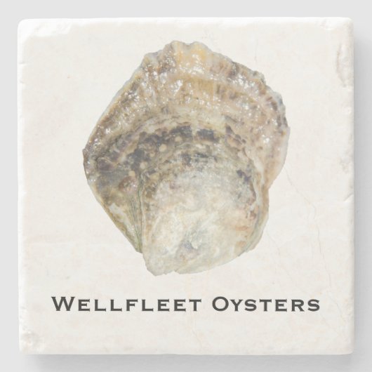 Oyster Marble Onderzetter - Design B (Voorkant)