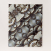 Oyster Mushroom Fun House Mirror Style Legpuzzel (Verticaal)