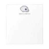 Oyster Note Pad Notitieblok (Voorkant)