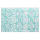 OYSTER O'CLOCK Aqua Coastal Mandala Stof (Yard (91,4 cm))