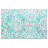 OYSTER O'CLOCK Aqua Coastal Mandala Stof (Fat Quarter)