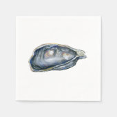 Oyster op de Half Shell Servet (Voorkant)