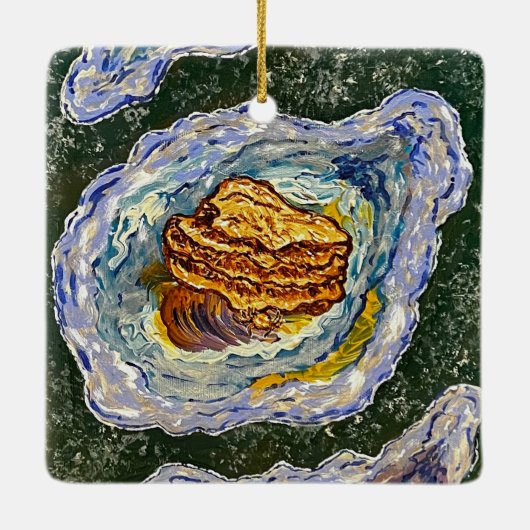 Oyster Ornament (Achterkant)