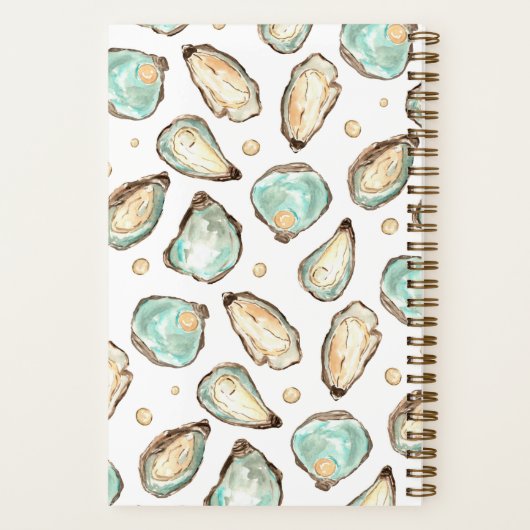 Oyster & Pearl Beach House Summer Recipe Notitieboek (Achterkant)