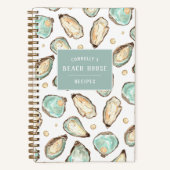 Oyster & Pearl Beach House Summer Recipe Notitieboek (Voorkant)