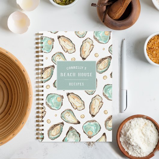 Oyster & Pearl Beach House Summer Recipe Notitieboek