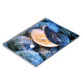 Oyster Pearl van grote waarde op maat Christelijk Notitieboek (Linkerzijde)