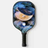 Oyster Pearl van grote waarde op maat Christelijk Pickleball Paddle (Voorkant)