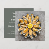 Oyster Platter Kaart (Voorkant / Achterkant)