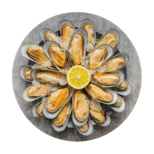 Oyster Platter Snijplank (Voorkant)