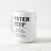 Oyster Reef, Vis en zeevruchten, Arlington Heights Koffiemok (Voorkant links)