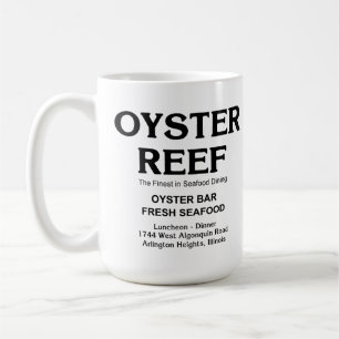 Oyster Reef, Vis en zeevruchten, Arlington Heights Koffiemok