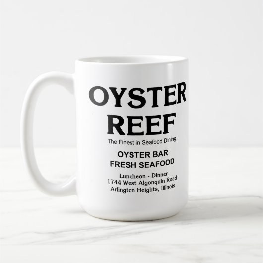Oyster Reef, Vis en zeevruchten, Arlington Heights Koffiemok (Links)