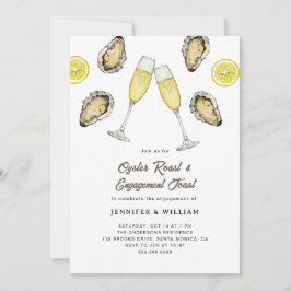 Oyster Roast Champagne Engagement  Kaart