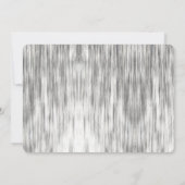 Oyster Roast Couples Shower Black and White Kaart (Achterkant)