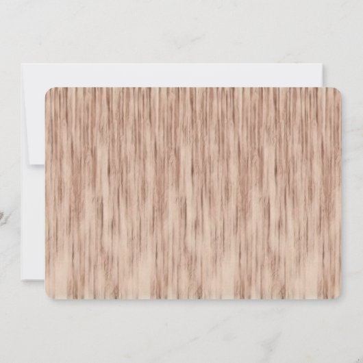 Oyster Roast Couples Shower Kaart (Achterkant)