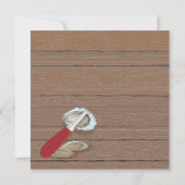 Oyster Roast Party-uitnodigingen Kaart (Achterkant)