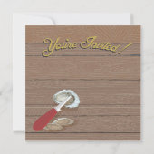 Oyster Roast Party-uitnodigingen Kaart (Achterkant)