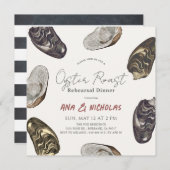 Oyster Roast repetitie diner Kaart (Voorkant / Achterkant)