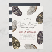 Oyster Roast repetitie diner Kaart (Voorkant / Achterkant)