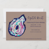 Oyster Roast verjaardagsuitnodiging Kaart (Voorkant)