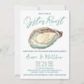 Oyster Roast Verloving Kaart (Voorkant)