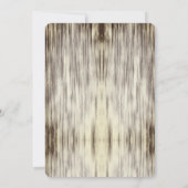 Oyster Roast Zwart en Wit Allround Kaart (Achterkant)