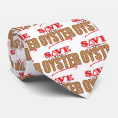 Oyster Save Stropdas (Opgerold)