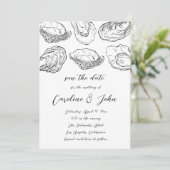 Oyster Save the Date - Oyster Wedding (Staand voorkant)