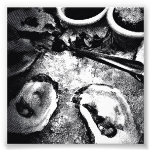 Oyster Season Foto Afdruk