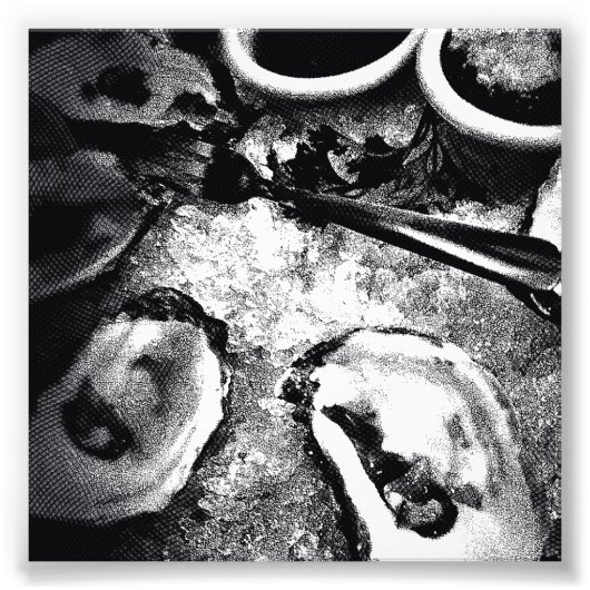 Oyster Season Foto Afdruk (Voorkant)