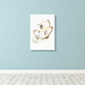 Oyster Shell Print (Insitu (Houten vloer))