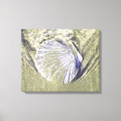 Oyster Shell Underwater Canvas Afdruk (Voorkant)