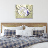 Oyster Shell Underwater Canvas Afdruk (Insitu (Slaapkamer))